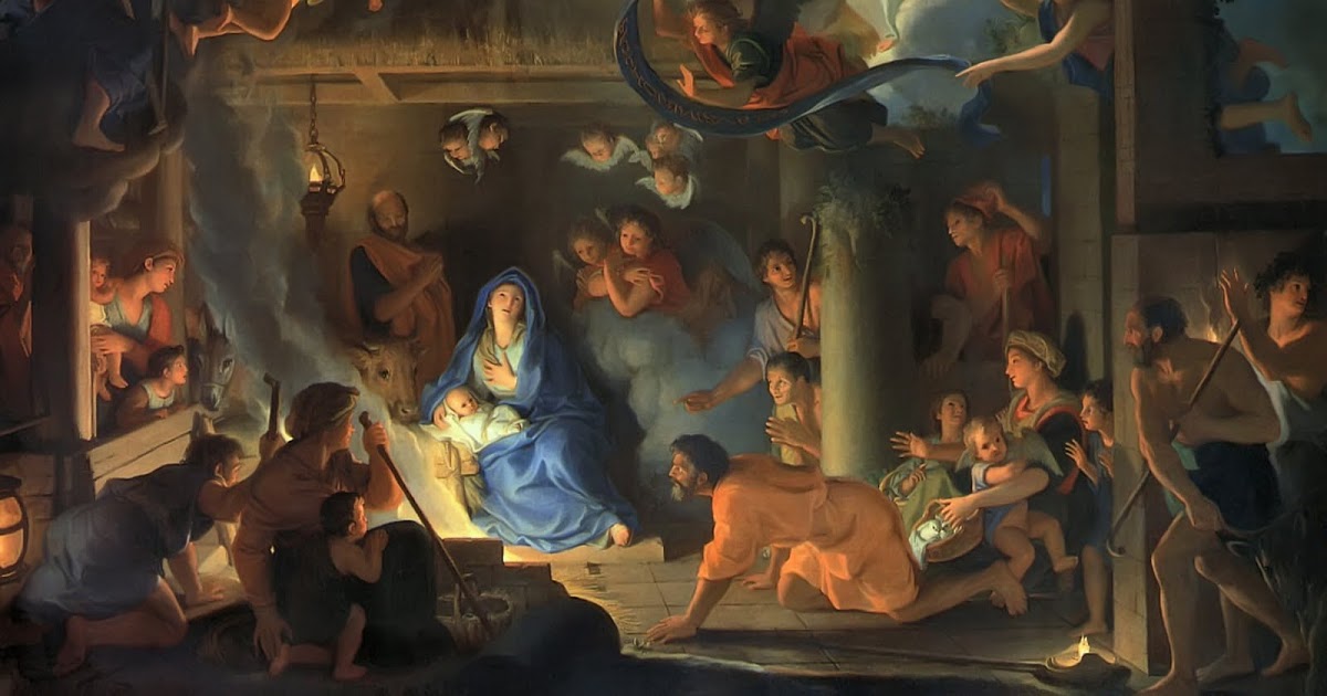 Le Brun Charles Adoration of the Shepherds 1689